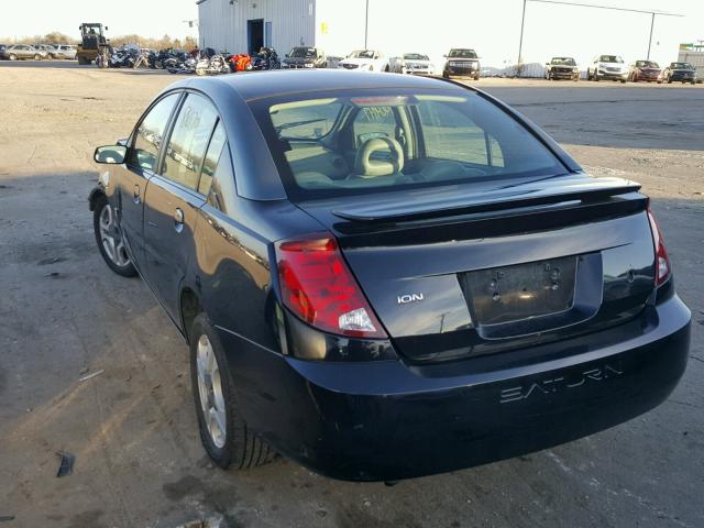 1G8AL52F33Z146431 - 2003 SATURN ION LEVEL BLACK photo 3