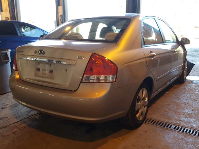 KNAFE222395612342 - 2009 KIA SPECTRA EX SILVER photo 4