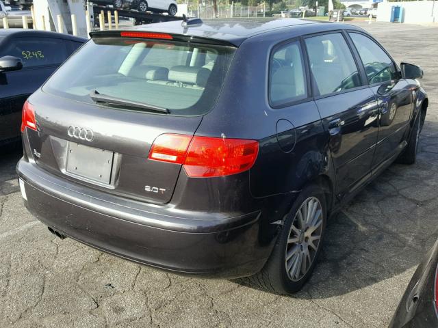 WAUMF78P96A003795 - 2006 AUDI A3 2.0 SPO BLACK photo 4