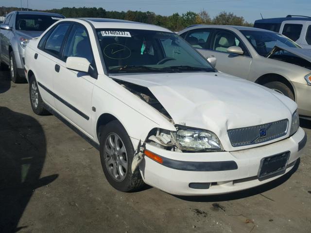 YV1VS295X1F713801 - 2001 VOLVO S40 1.9T WHITE photo 1