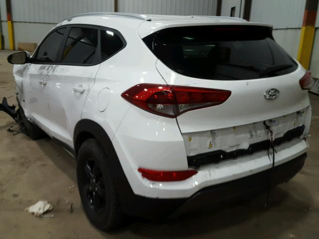 KM8J3CA20GU054748 - 2016 HYUNDAI TUCSON LIM WHITE photo 3