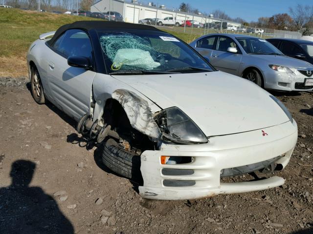 4A3AE45G71E190724 - 2001 MITSUBISHI ECLIPSE SP WHITE photo 1