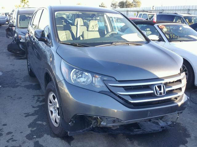 2HKRM3H36EH531001 - 2014 HONDA CR-V LX GRAY photo 1