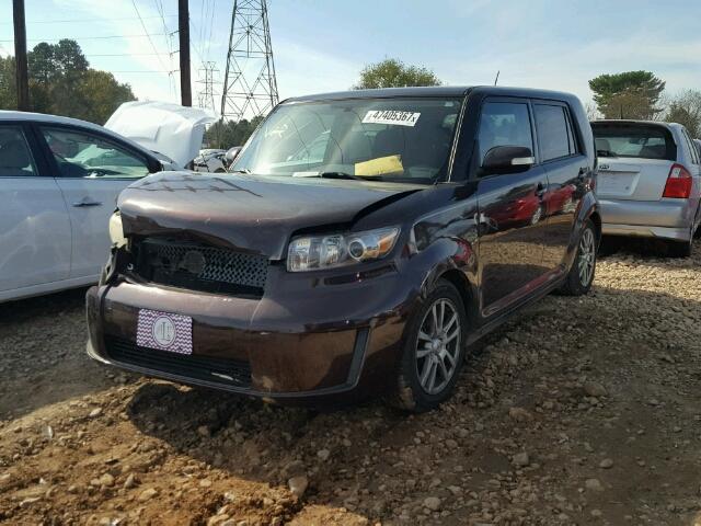 JTLKE50E491069904 - 2009 TOYOTA SCION XB 勃艮第红 照片 2