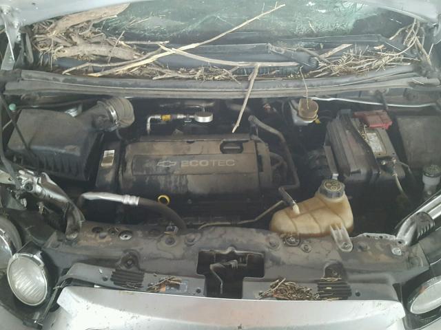 1G1JA5SH2E4218368 - 2014 CHEVROLET SONIC LS SILVER photo 7