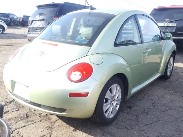 3VWRW31C49M512187 - 2009 VOLKSWAGEN NEW BEETLE 绿色 照片 4
