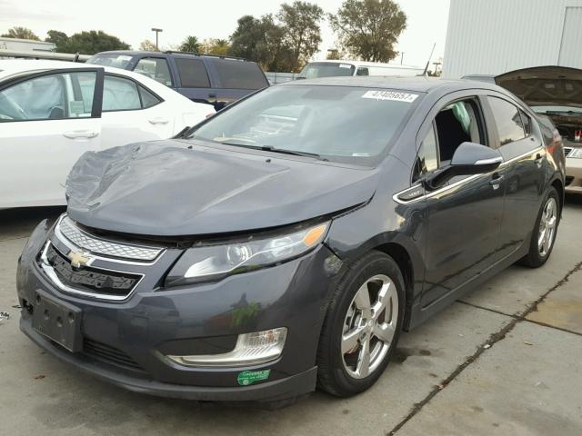 1G1RF6E48DU131320 - 2013 CHEVROLET VOLT GRAY photo 2