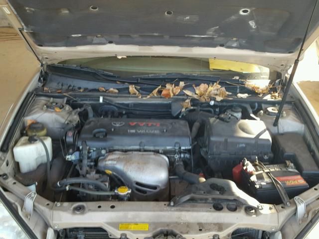 4T1BE32K03U167509 - 2003 TOYOTA CAMRY LE GOLD photo 7