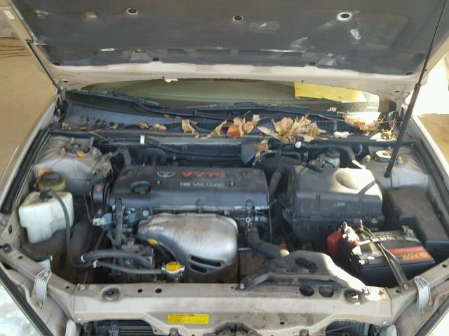 4T1BE32K03U167509 - 2003 TOYOTA CAMRY LE ოქროსფერი ფოტო 7