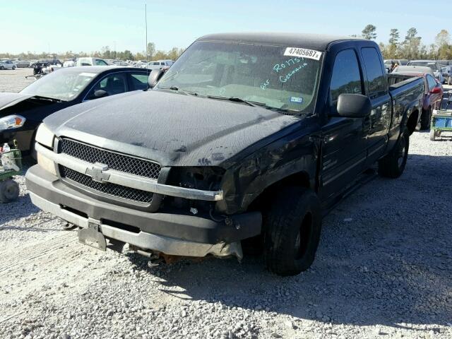 1GCHK29123E132835 - 2003 CHEVROLET SILVERADO CHARCOAL photo 2