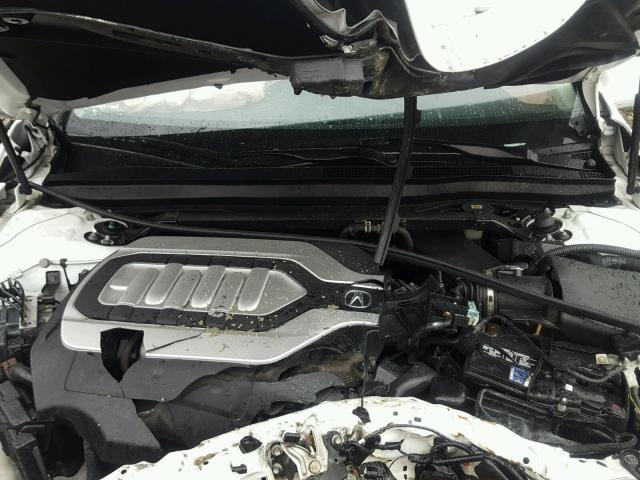 JH4KC1F99EC007237 - 2014 ACURA RLX ADVANC WHITE photo 7