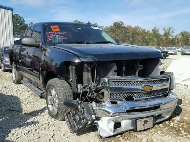 1GCRCSE07DZ232177 - 2013 CHEVROLET SILVERADO BLACK photo 1