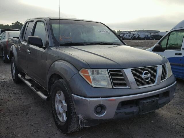 1N6AD07U97C421237 - 2007 NISSAN FRONTIER C CHARCOAL photo 1