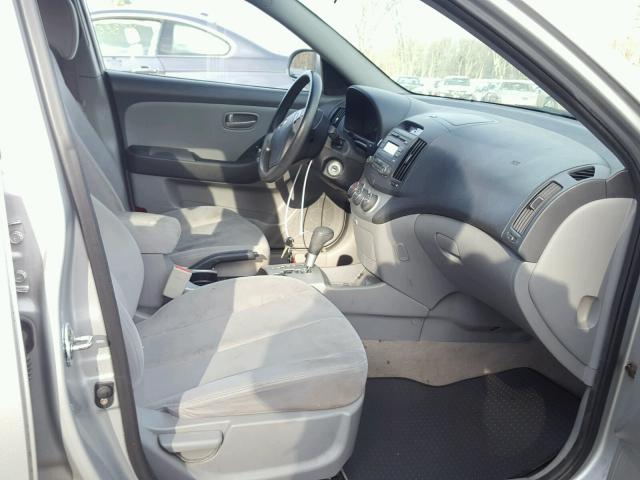 KMHDU46D38U285185 - 2008 HYUNDAI ELANTRA GL SILVER photo 5