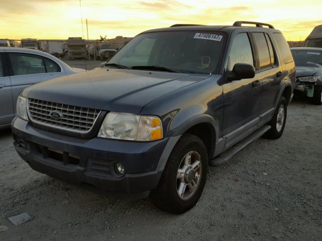 1FMZU63K53ZA12099 - 2003 FORD EXPLORER X BLUE photo 2