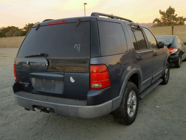 1FMZU63K53ZA12099 - 2003 FORD EXPLORER X BLUE photo 4