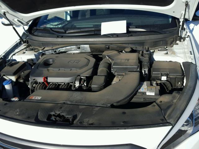 5NPE34AF4FH087159 - 2015 HYUNDAI SONATA SPO WHITE photo 7