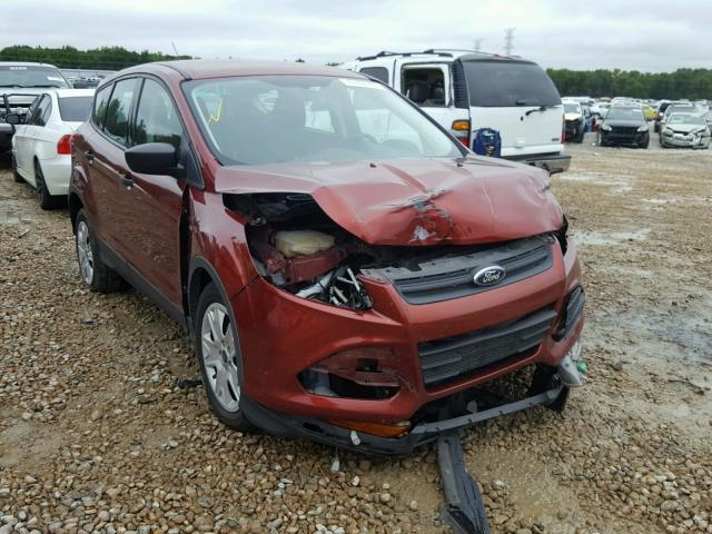 1FMCU0F72FUA99567 - 2015 FORD ESCAPE S MAROON photo 1