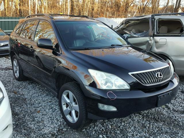 2T2HK31U77C034478 - 2007 LEXUS RX 350 BLACK photo 1