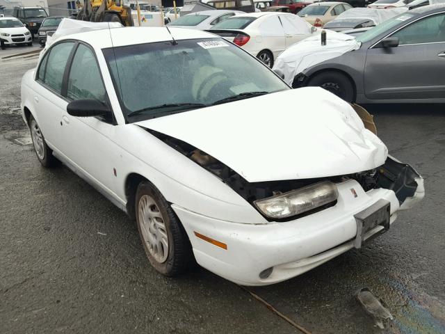 1G8ZK5275XZ229654 - 1999 SATURN SL2 WHITE photo 1