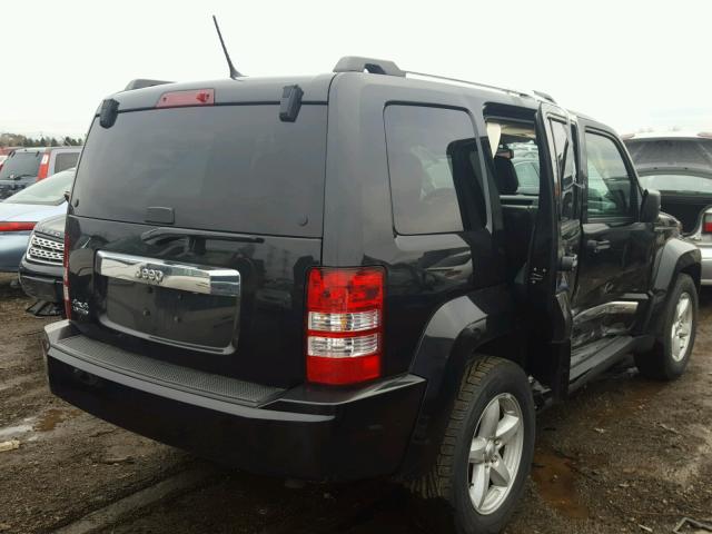 1C4PJMCK2CW169373 - 2012 JEEP LIBERTY LI BLACK photo 4