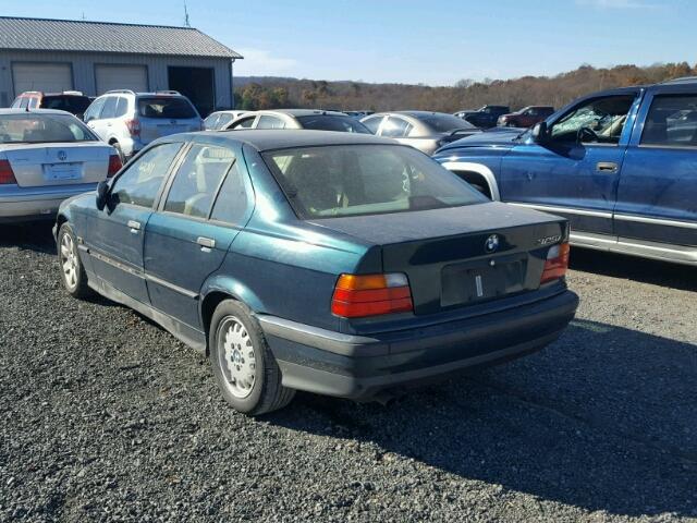 WBACB4323SFM09599 - 1995 BMW 325 I AUTO GREEN photo 3