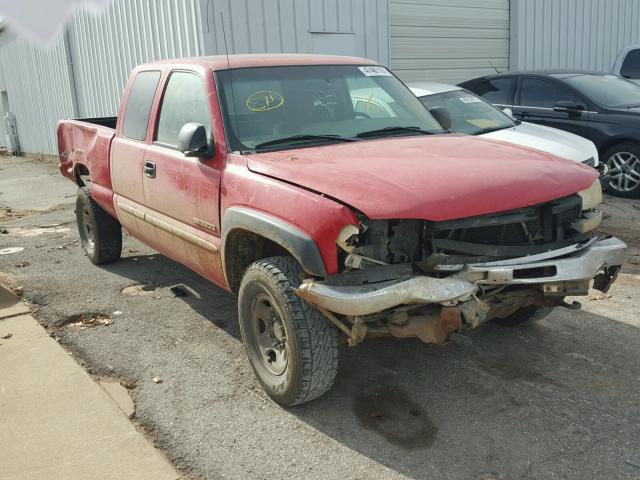 1GTGK29U03Z355065 - 2003 GMC NEW SIERRA RED photo 1