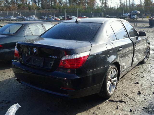 WBANV9C55AC138374 - 2010 BMW 535 XI BLACK photo 4