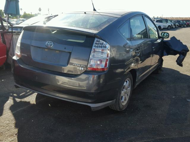 JTDKB20UX93543322 - 2009 TOYOTA PRIUS GRAY photo 4