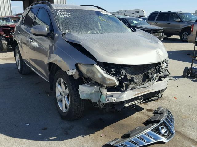 JN8AZ18WX9W120329 - 2009 NISSAN MURANO S GRAY photo 1