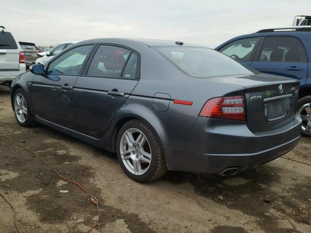 19UUA66218A008156 - 2008 ACURA TL GRAY photo 3