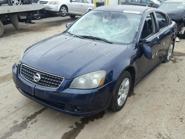 1N4AL11D86C267662 - 2006 NISSAN ALTIMA S BLUE photo 2