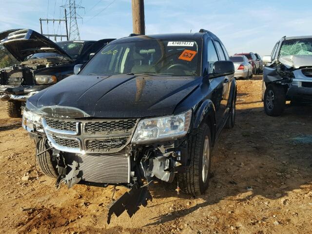 3C4PDCBG5CT144469 - 2012 DODGE JOURNEY SX BLACK photo 2