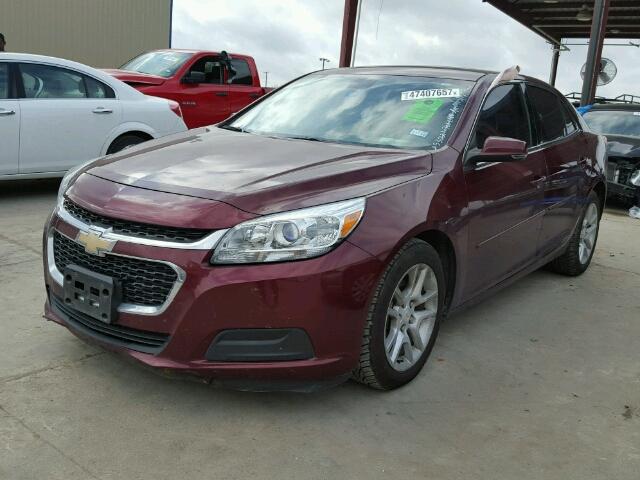 1G11C5SL6FF136390 - 2015 CHEVROLET MALIBU 1LT 栗色 照片 2