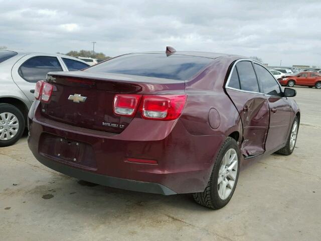 1G11C5SL6FF136390 - 2015 CHEVROLET MALIBU 1LT MAROON photo 4