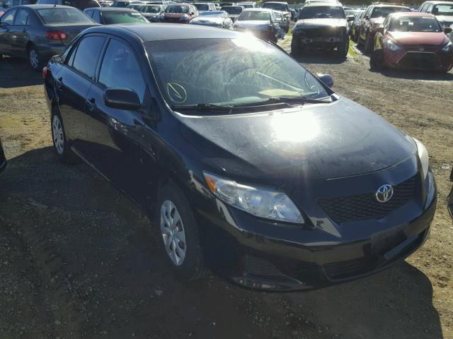 1NXBU40E99Z113026 - 2009 TOYOTA COROLLA BA BLACK photo 1