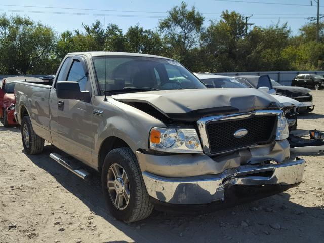 1FTRF12237NA36496 - 2007 FORD F150 BEIGE photo 1