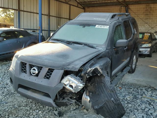 5N1AN08W26C549121 - 2006 NISSAN XTERRA OFF BLACK photo 2