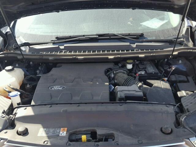 2FMTK3J83FBB03753 - 2015 FORD EDGE Mavi fotoğraf 7