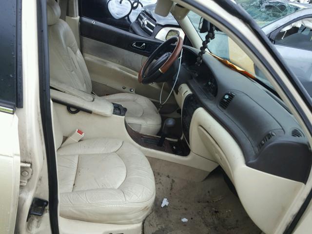 1LNLM97V7SY695987 - 1995 LINCOLN CONTINENTA TAN photo 5