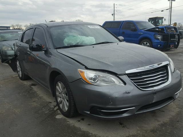 1C3CCBBB6CN153704 - 2012 CHRYSLER 200 TOURIN CHARCOAL photo 1