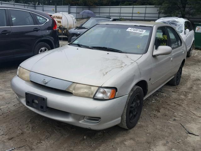 1N4AB41D3XC735805 - 1999 NISSAN SENTRA BAS BEIGE photo 2