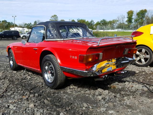 CC66894 - 1971 TRIUMPH CAR TR6 RED photo 3