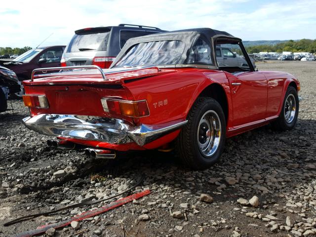 CC66894 - 1971 TRIUMPH CAR TR6 RED photo 4