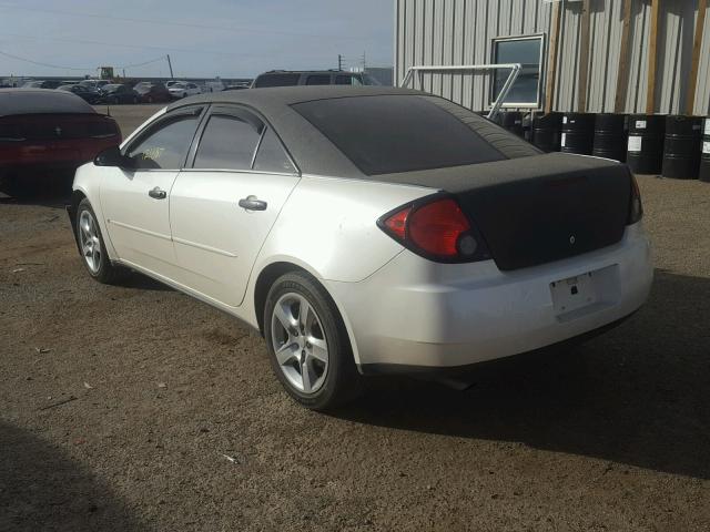 1G2ZG57B794191028 - 2009 PONTIAC G6 WHITE photo 3