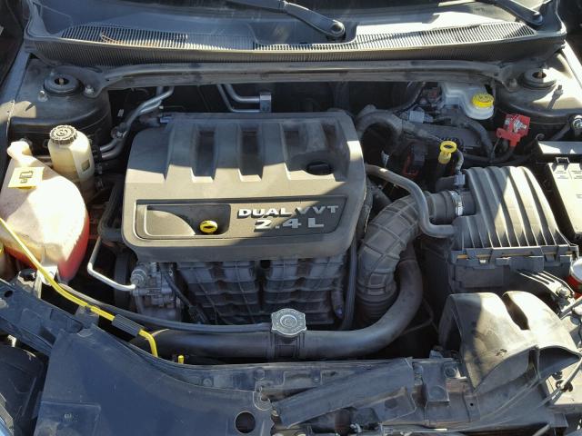 1C3BC4FB0BN609745 - 2011 CHRYSLER 200 LX GRAY photo 7