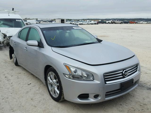 1N4AA5AP2DC813196 - 2013 NISSAN MAXIMA S SILVER photo 1