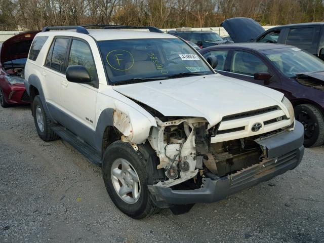 JTEBT14R730010586 - 2003 TOYOTA 4RUNNER SR WHITE photo 1