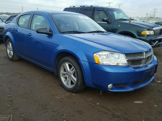 1B3LC56K38N582086 - 2008 DODGE AVENGER SX BLUE photo 1