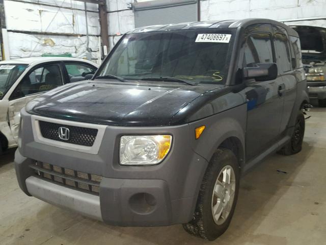 5J6YH28365L034160 - 2005 HONDA ELEMENT LX BLACK photo 2